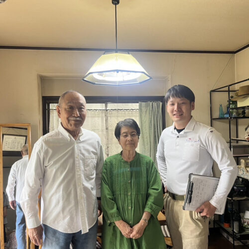 屋根葺き直し工事　筑紫野市　Ｋ様邸